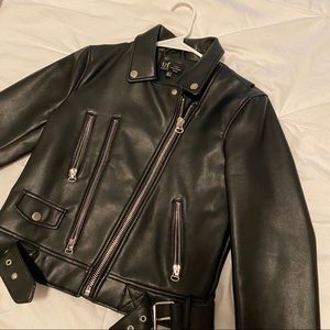 Faux Leather Jacket